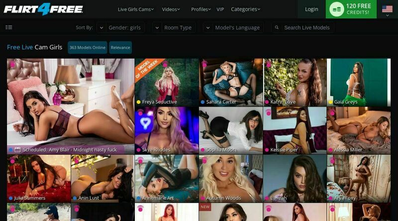 Flirt4Free screenshot