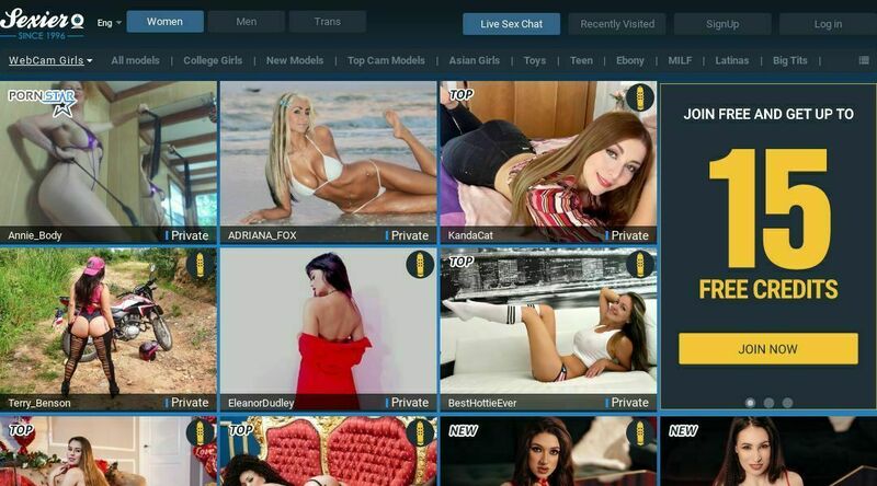 Sexier.com screenshot